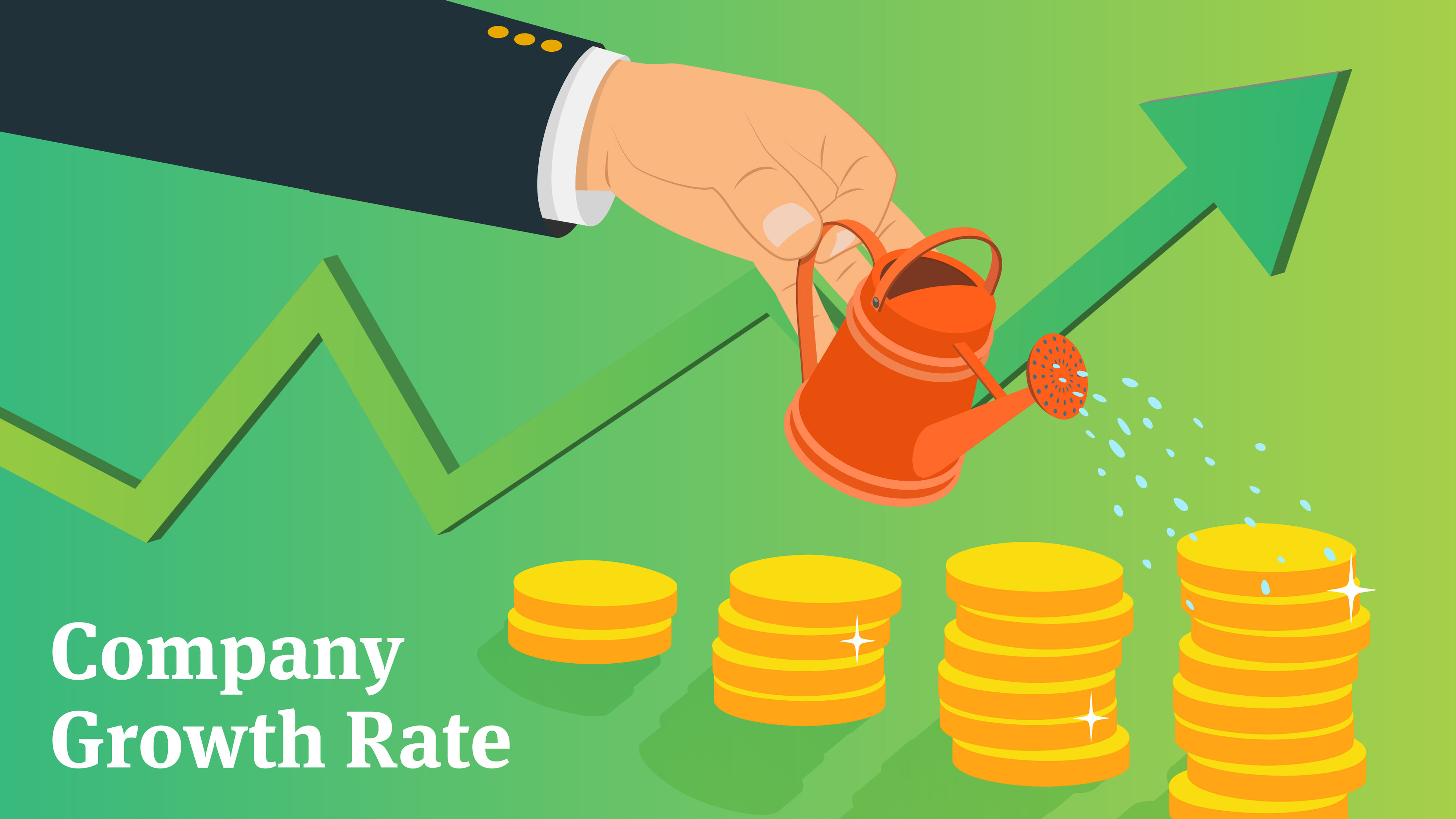 Company growth rate the best formula to calculate it